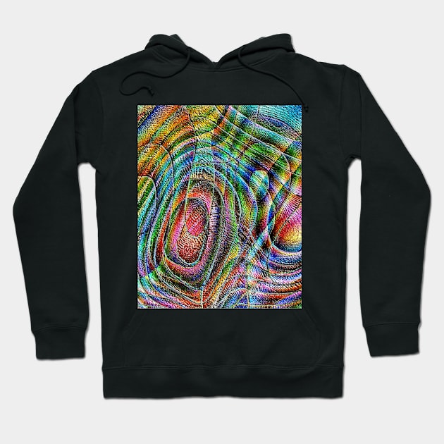 swirl waves BH-721 Hoodie by 916art